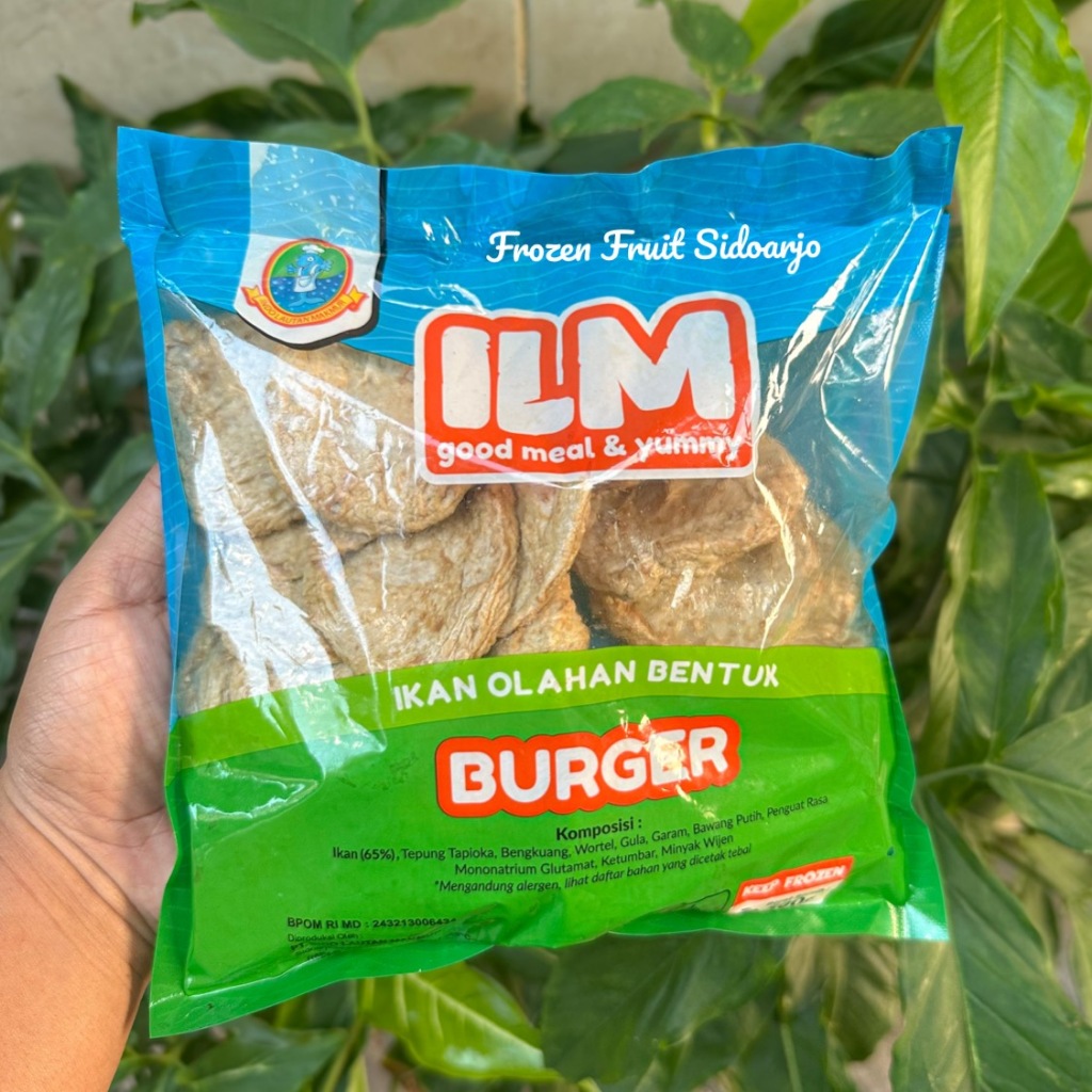ILM Tempura Gepeng 500Gr ILM Burger Premium