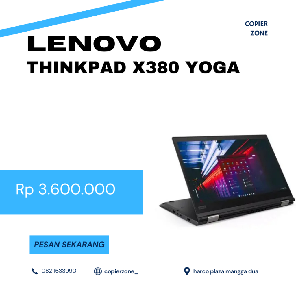 Laptop lenovo thinkpad x380 yoga