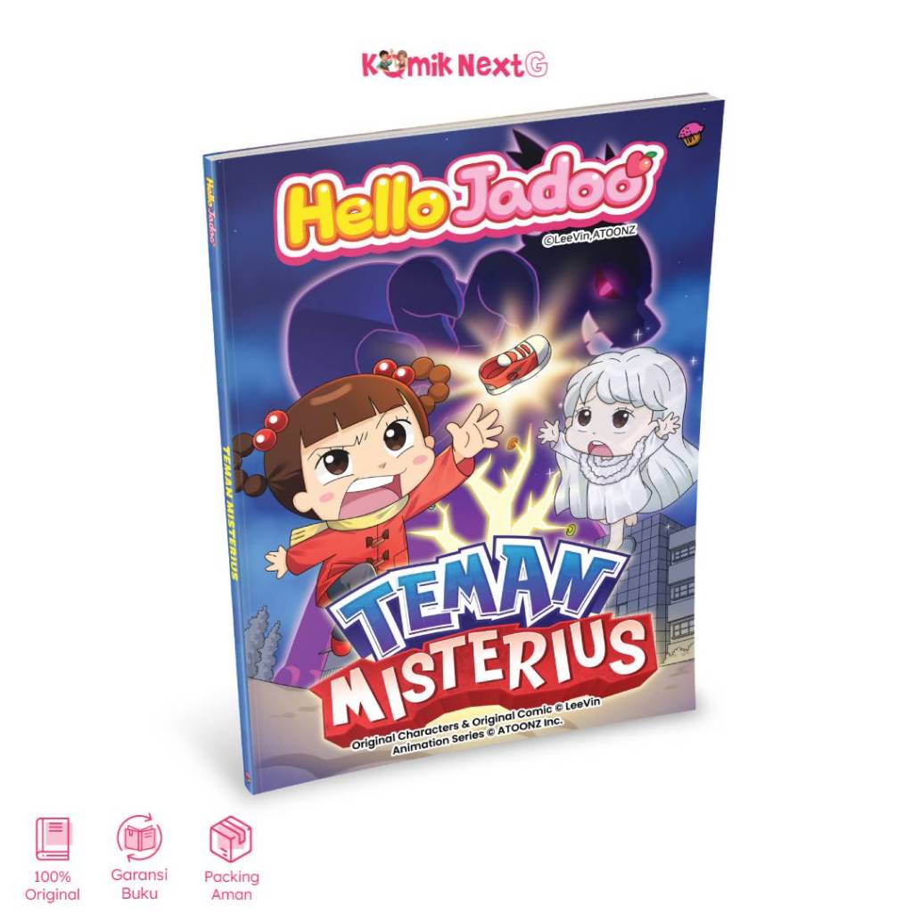 Komik Hello Jadoo: Teman Misterius - Buku Komik Anak Muffin Graphics