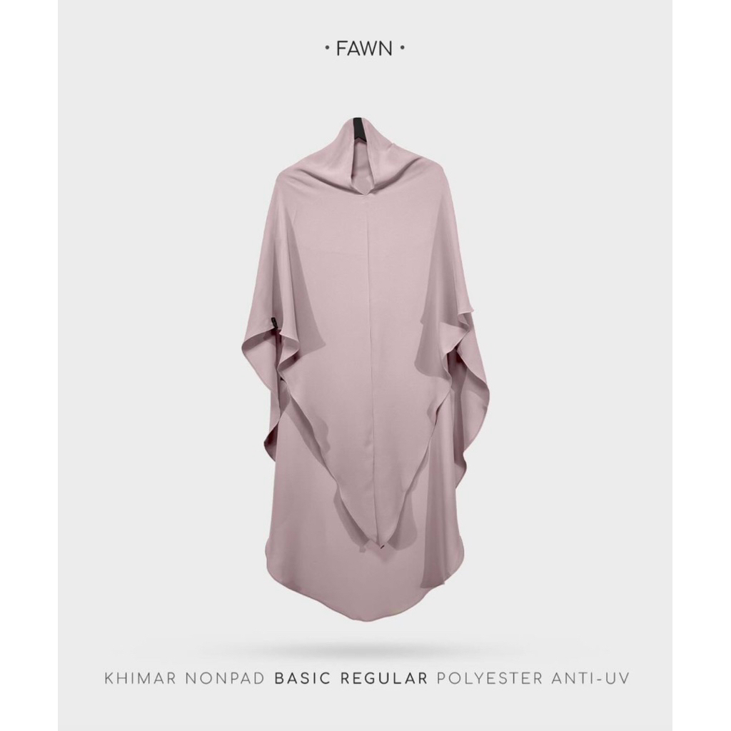 NWT Aljenna Khimar Nonpad Basic Regular Fawn Light Oak Zen Brown