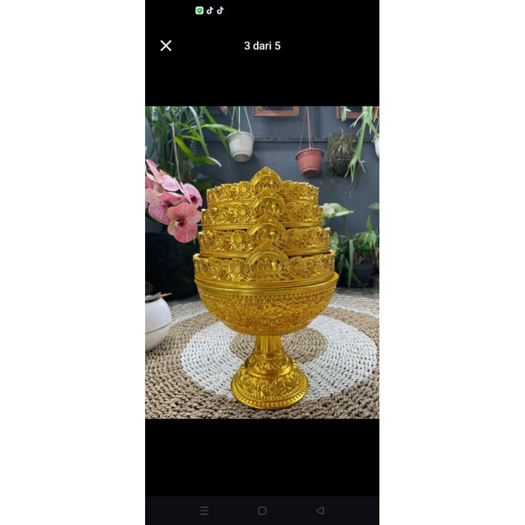 dulang melamin susun 4