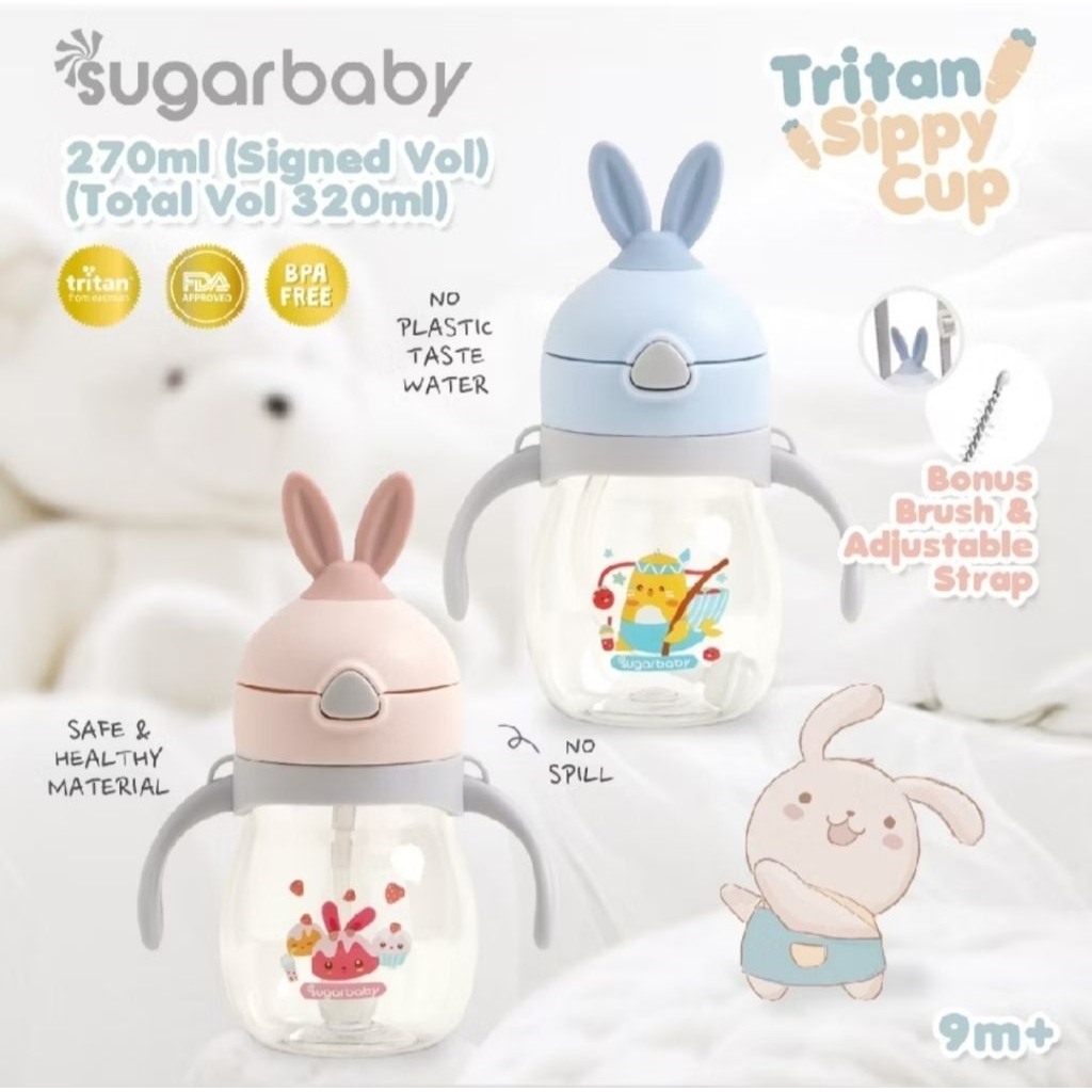 Sugar Baby Botol Minum Bayi Anak - Sugar Baby Sippy Cup