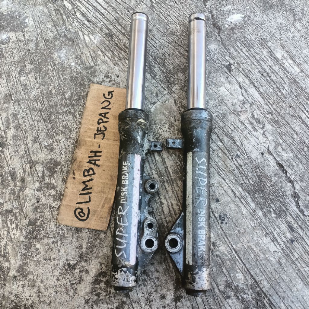 Shock ShockBreaker Depan Kymco Metica Original Second Copotan Unit