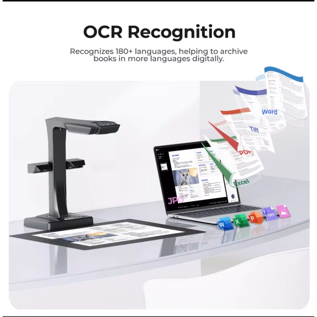 SCANNER CZUR ET 18 PRO CZUR ET18 Pro Smart Book Scanner