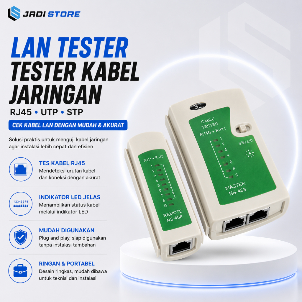 LAN Tester terbaik Tester Kabel LAN Tester Kabel UTP Tester Kabel Jaringan Tester Kabel RJ45