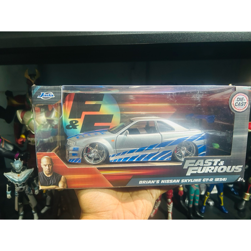 NISSAN SKYLINE R34 BRIAN SEKALA 1:24