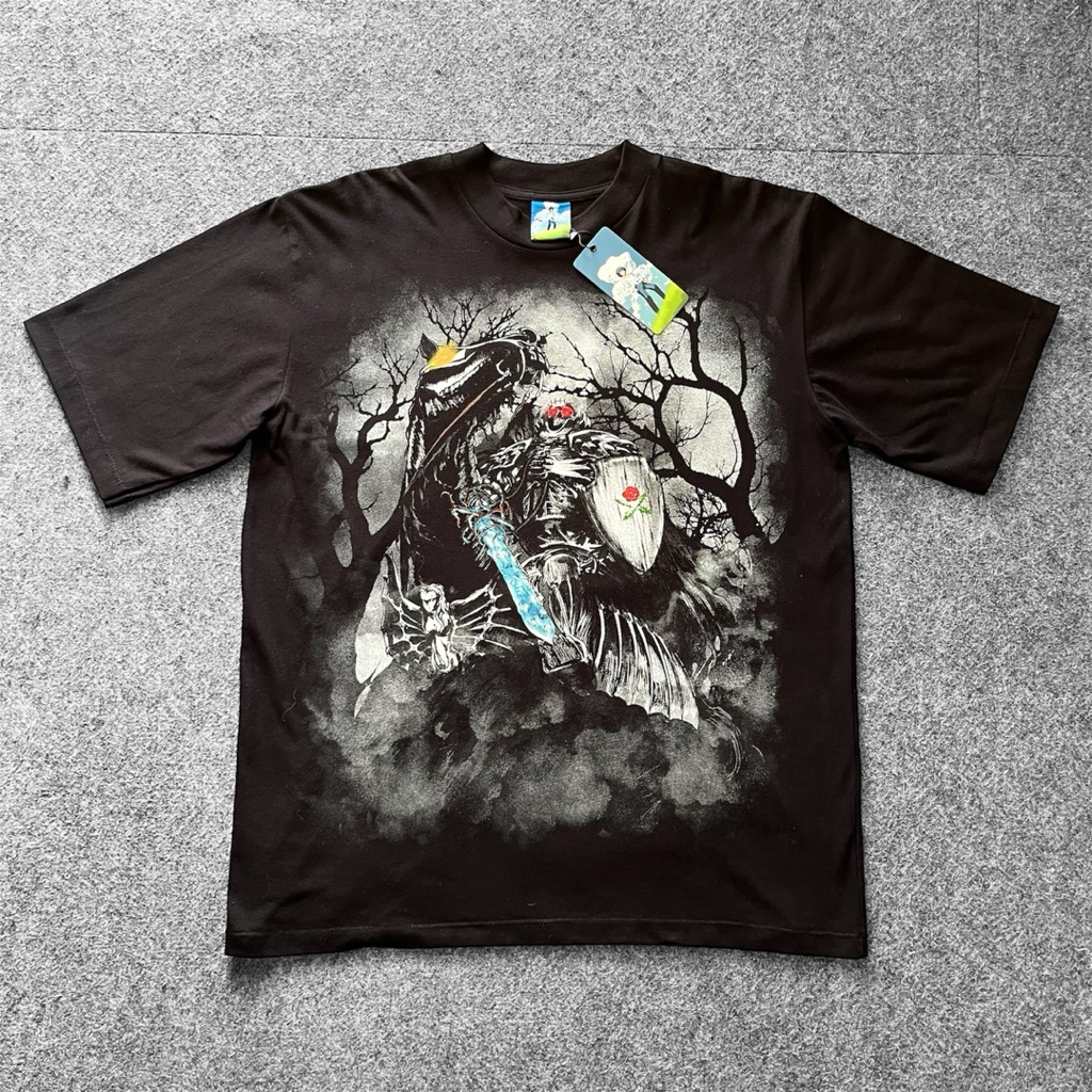 kaos bootleg berserk skull kinght