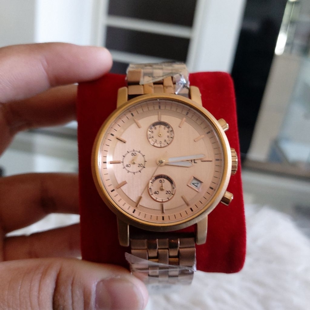JAM TANGA WANITA ROSEGOLD TYPE ES3880
