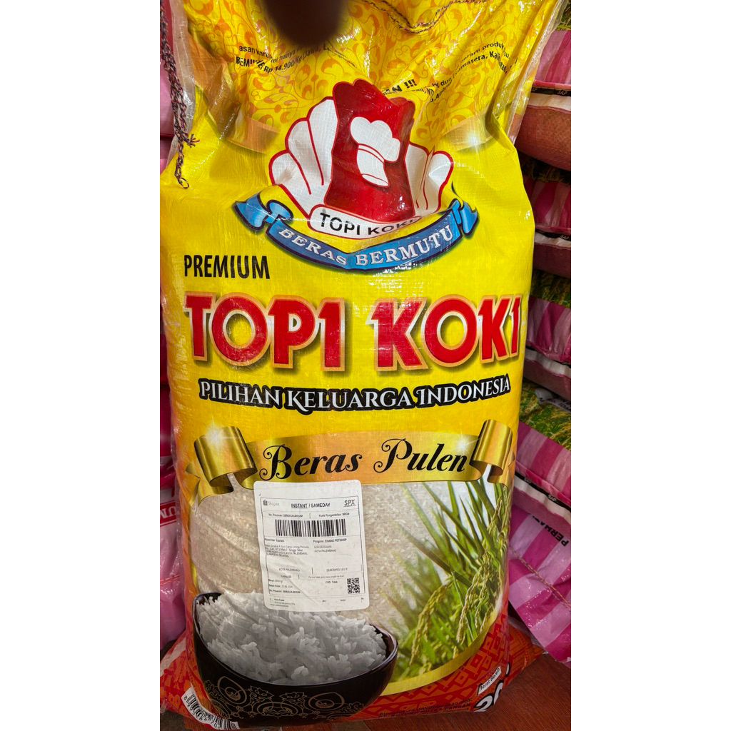 beras topi koki