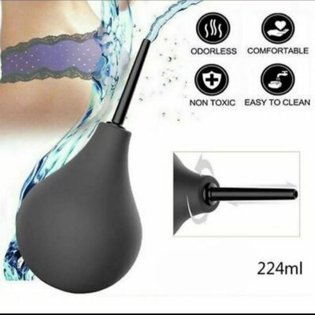 Pembersih anus enema syringe semprot bersihkan anus suntikan bersih anus
