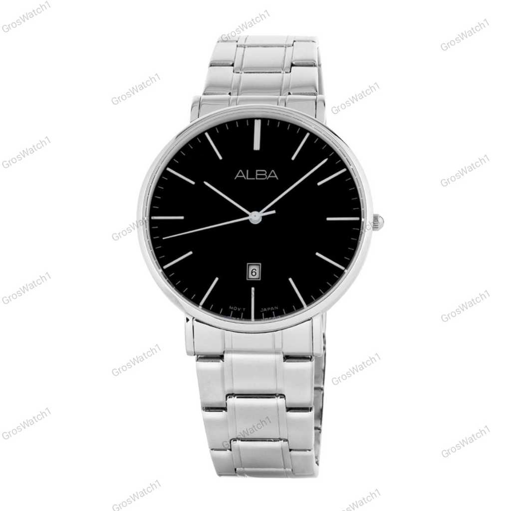 Jam Tangan Pria ALBA AG8H13X1 100% Original Stainless Steel Strap Garansi Resmi 1 Tahun