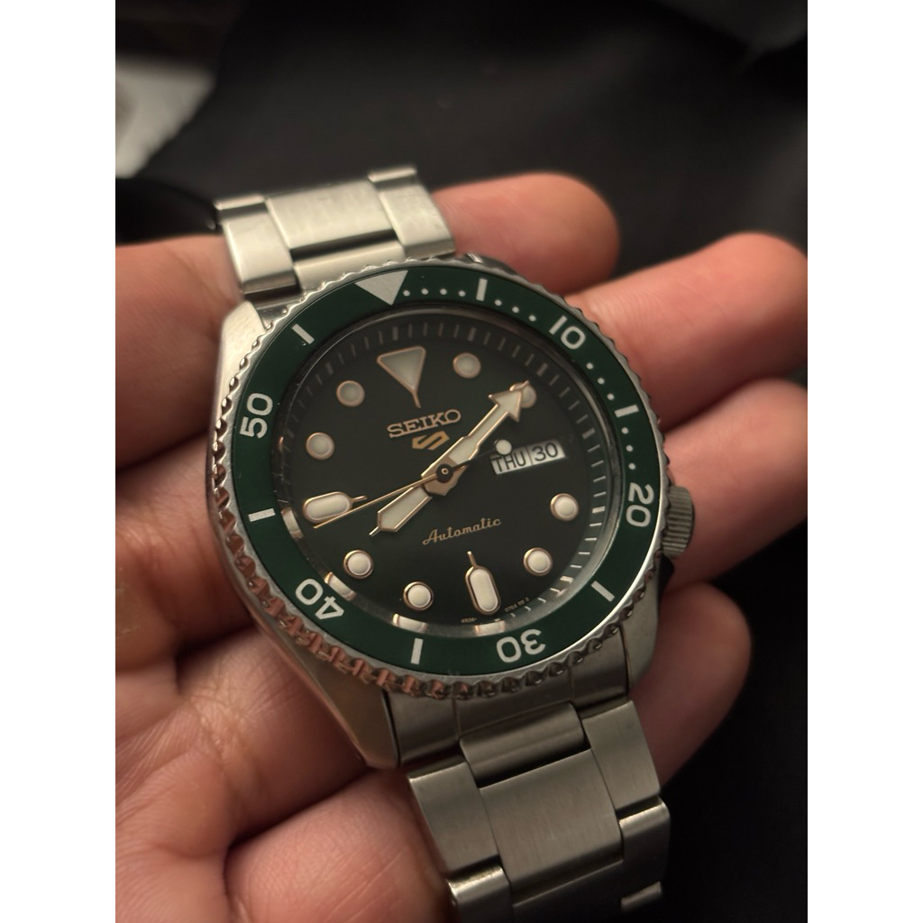 Seiko 5 Sports SRPD63K1 “Hulk” • Ref. 4R36-07G0