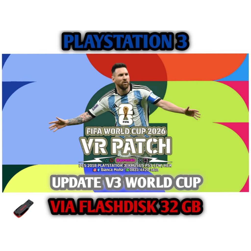 Game Bola PS3 eFootball VR PATCH