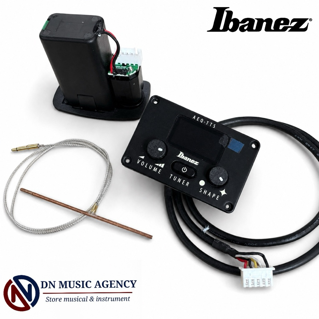 preamp gitar & bass akustik ibanez AEQ TTS mini with tuner original