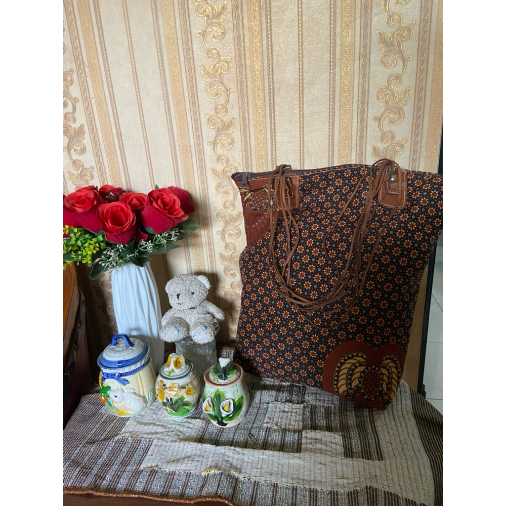 Tas Batik kulit