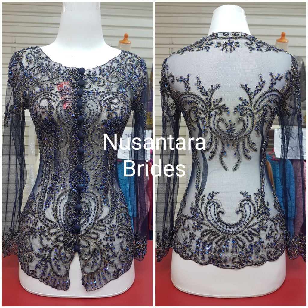(KEBAYA SAJA) KEBAYA PAYET LENGAN PANJANG MEWAH//ATASAN KEBAYA PAYET