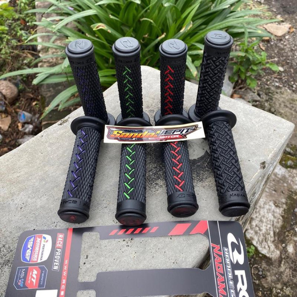HANDGRIP RCB NAGAMAKI ORIGINAL 100% UNIVERSAL MOTOR HANDFAT RCB NAGAMAKI ORIGINAL HAND GRIP RCB UNIV