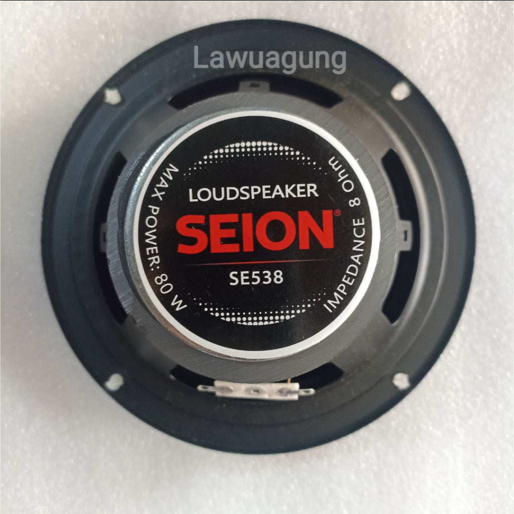 SPEAKER 5 INCH WOOFER SEION SE538 80WATT / Speaker 5 inch 80 watt 8 ohm
