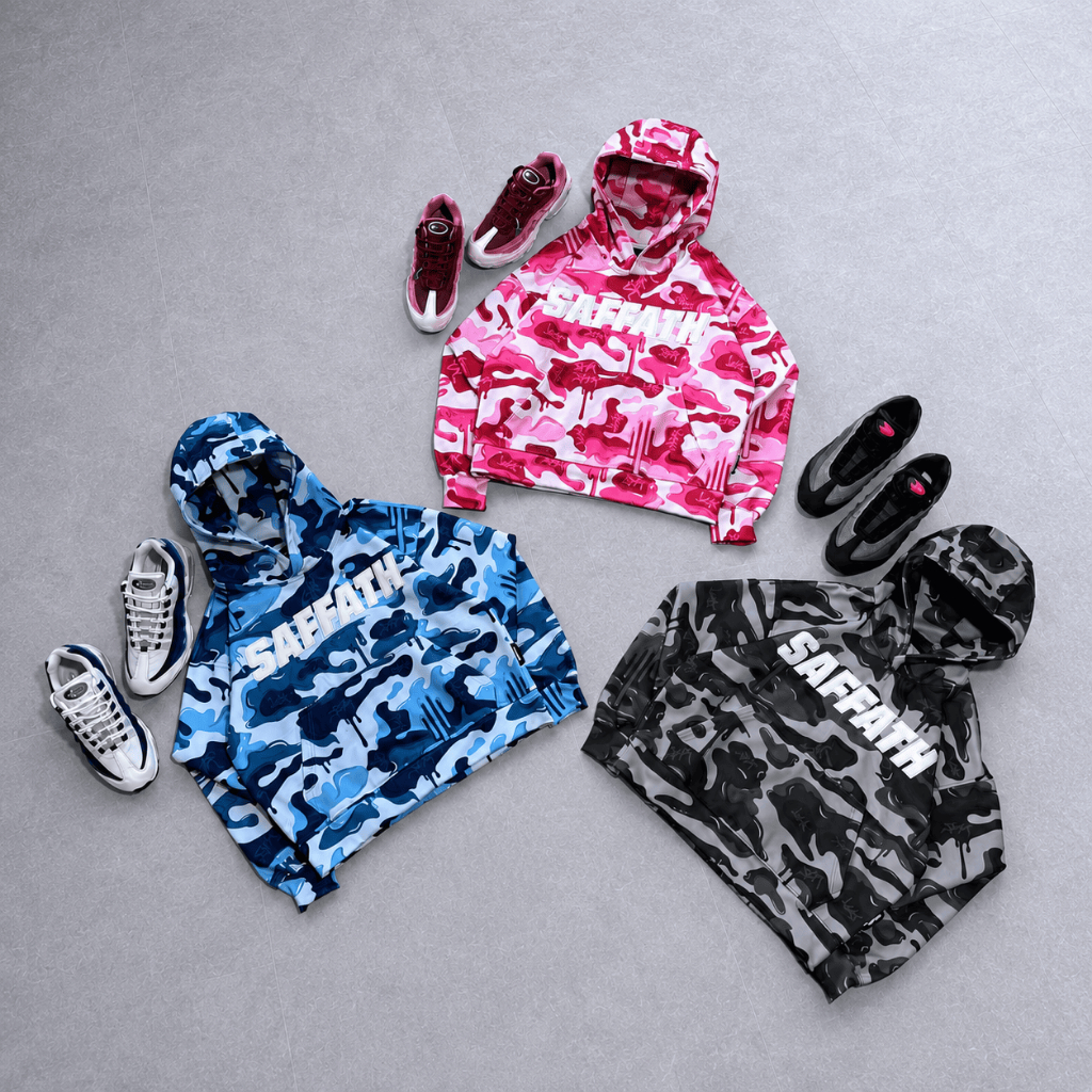 SAFFATH - Signature Camo - Hoodie Boxy - Premium Product