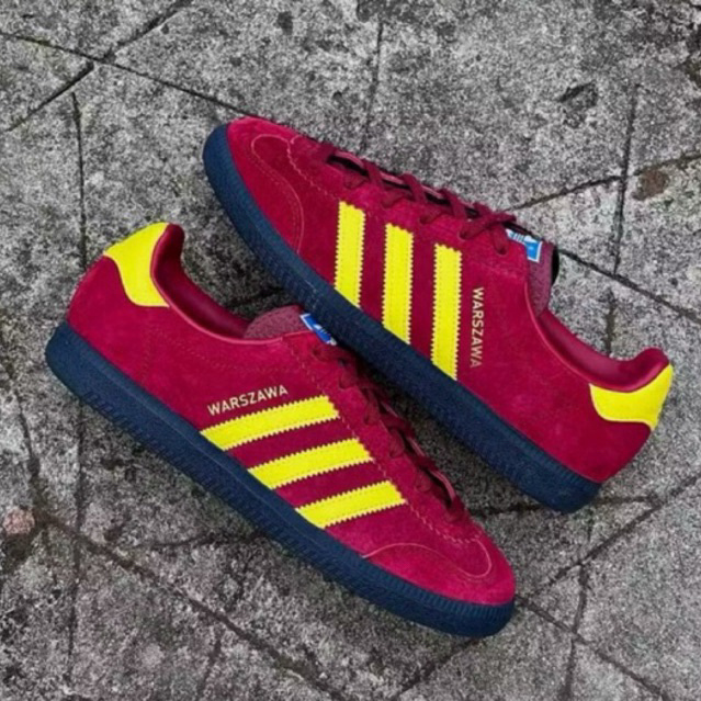 Sepatu Adidas Warzawa City Series Original Casual Pria Wanita Kekinian