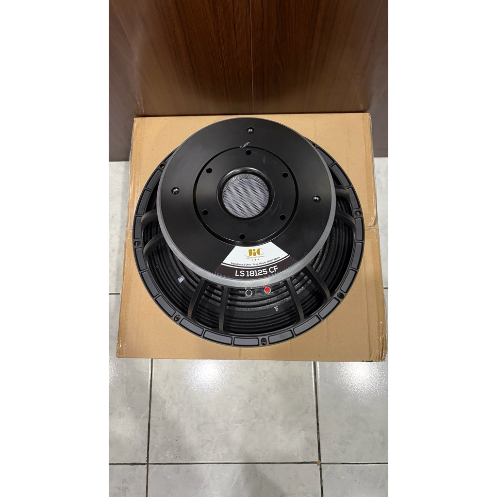 Speaker JIC 18” LS18125 CF LS 18125 CF Carbon LS18125CF carbon fiber premium 18inch 18in 18” subwoof
