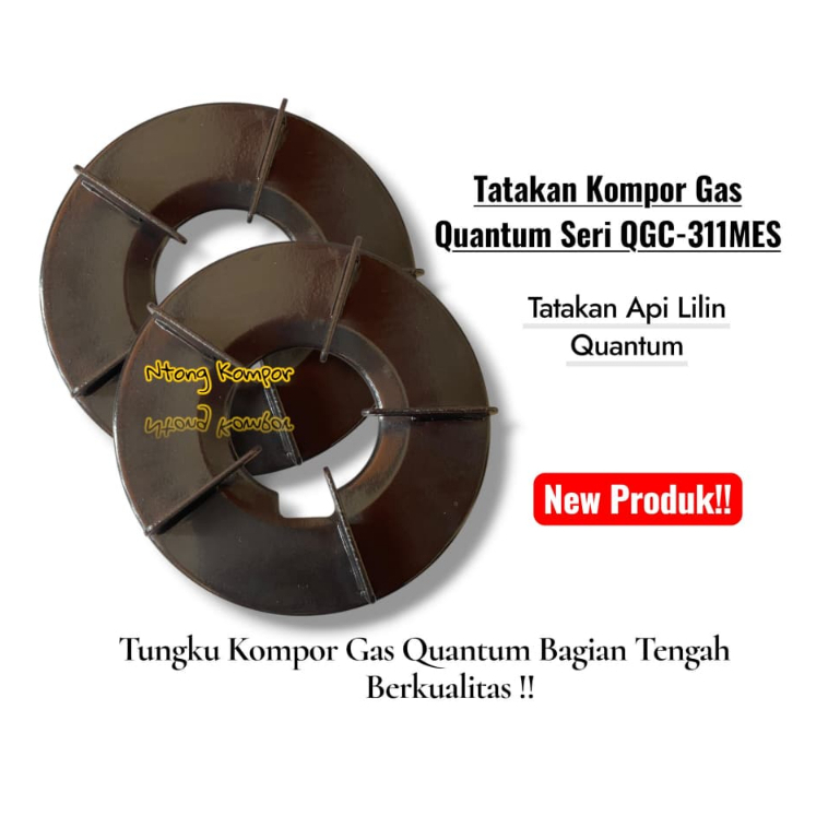 TATAKAN API LILIN QUANTUM / TUNGKU KOMPOR GAS QUANTUM KECIL QGC-311 MES ANTI KARAT