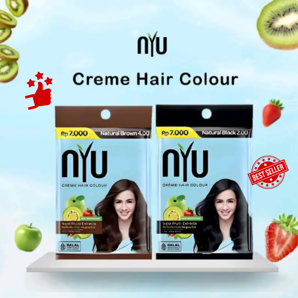 NYU Creme Sachet Black Brown 20gr 0317