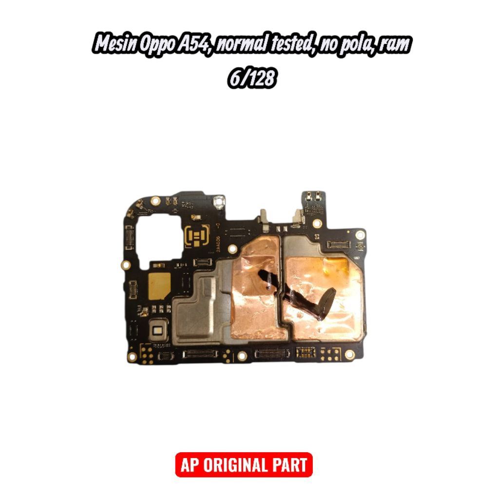 Mesin Oppo A54, normal tested, no pola, ram 6/128