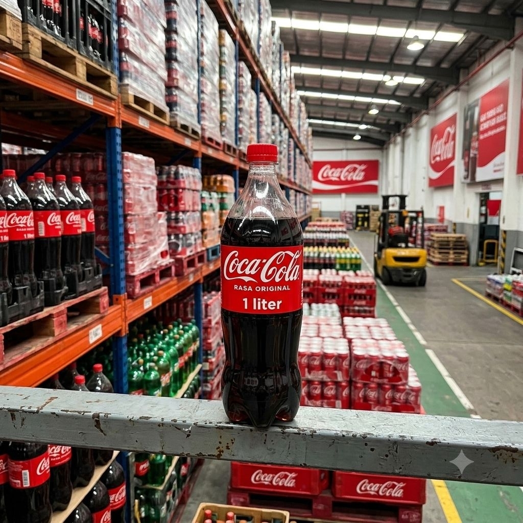 COCA COLA 1L 1 DUS  ISI 12 BOTOL
