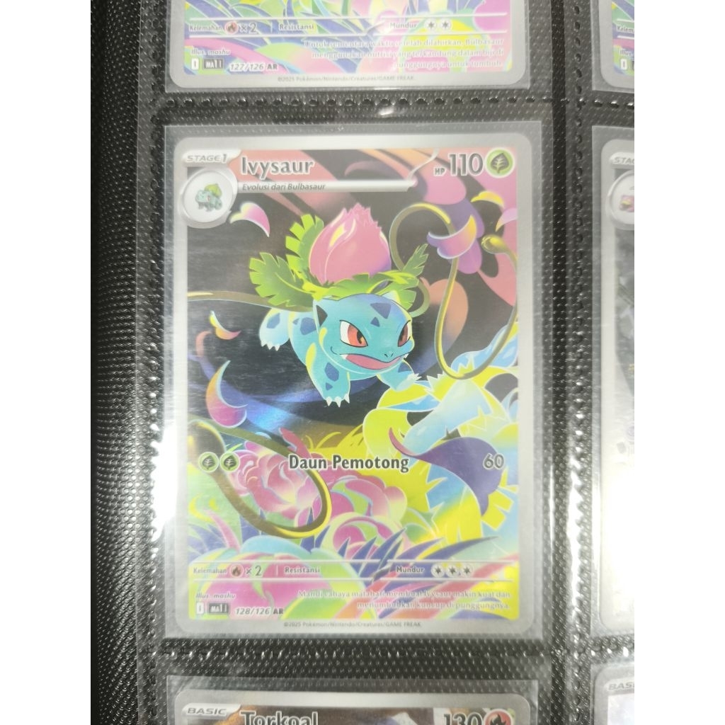Ivysaur AR Pokemon TCG Indonesia Game Kartu Koleksi
