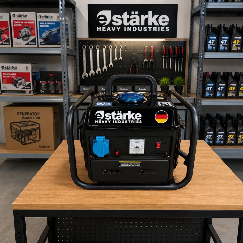 GENSET BENSIN 2TAK ST1500 Portabel Generator 750Watt Listrik Mini 220V