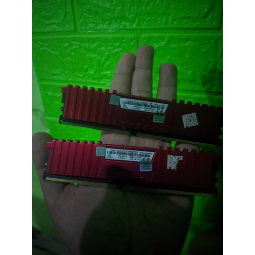 RAM Corsair 16gb 2666mhz