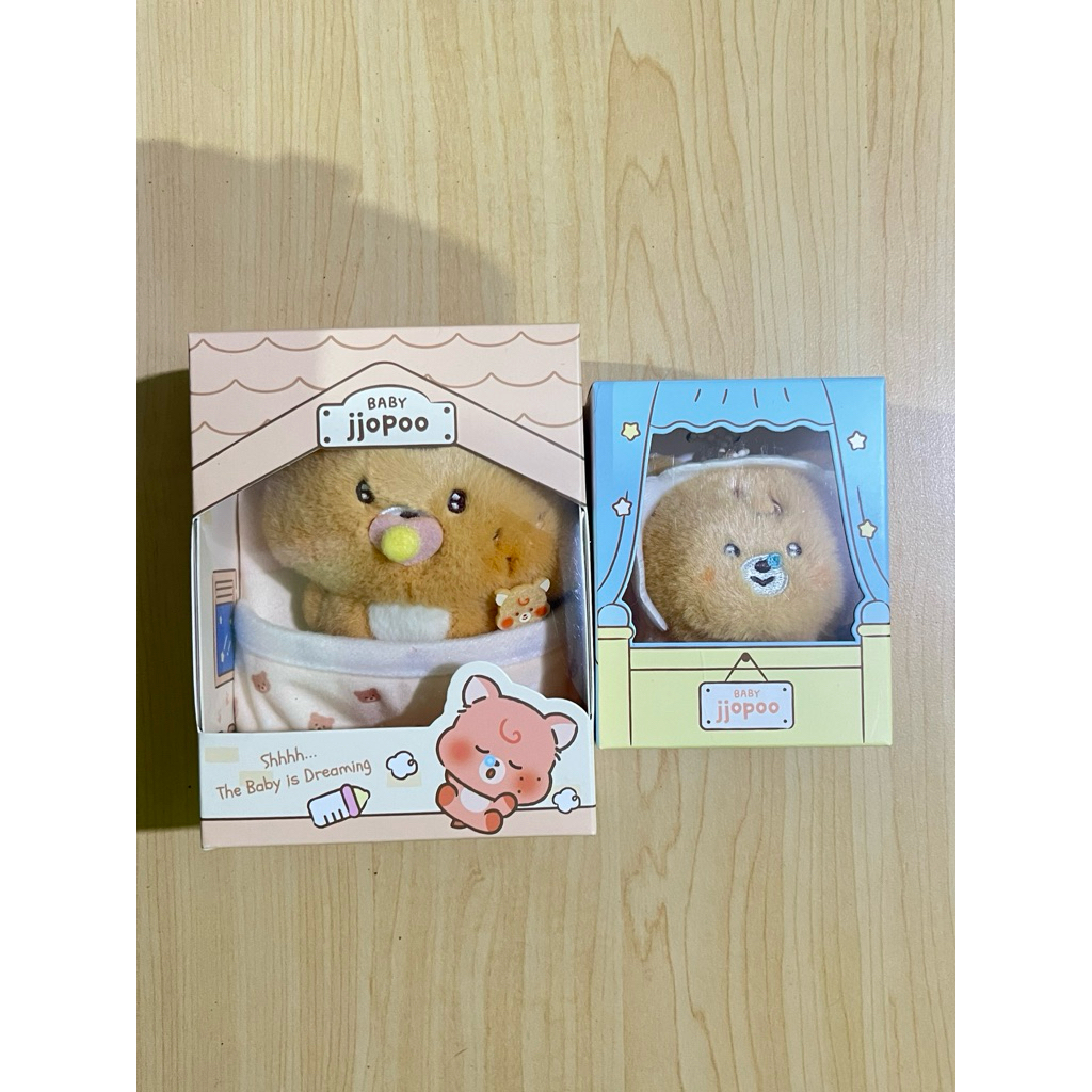 [READY STOCK] BABY PLUSH & BABY PLUSH KEYRING JJOPOO NCT DREAM X LINE FRIENDS BONEKA DOLL HAECHAN SE