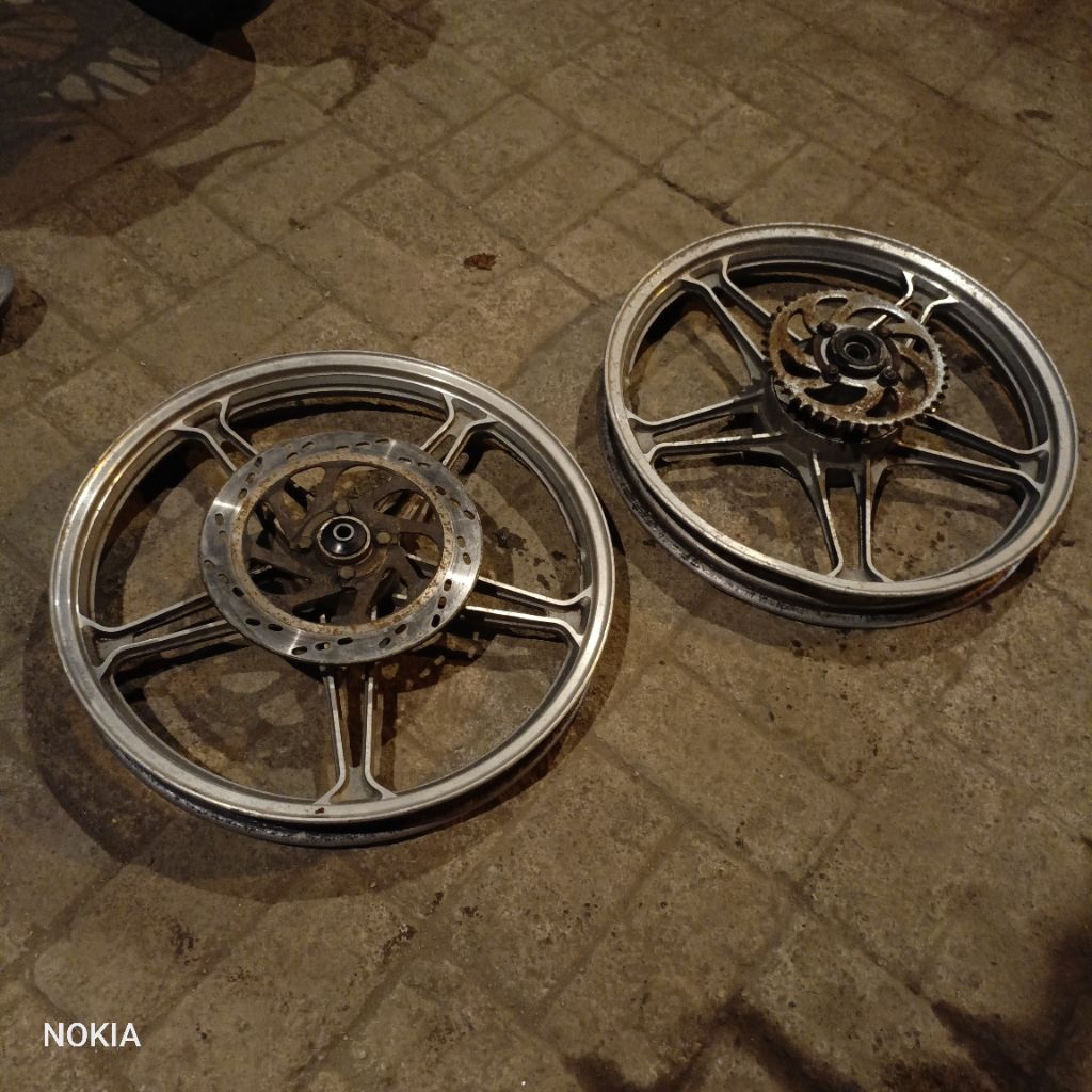 velg ori thunder set depan belakang 1.60x1.85/18
