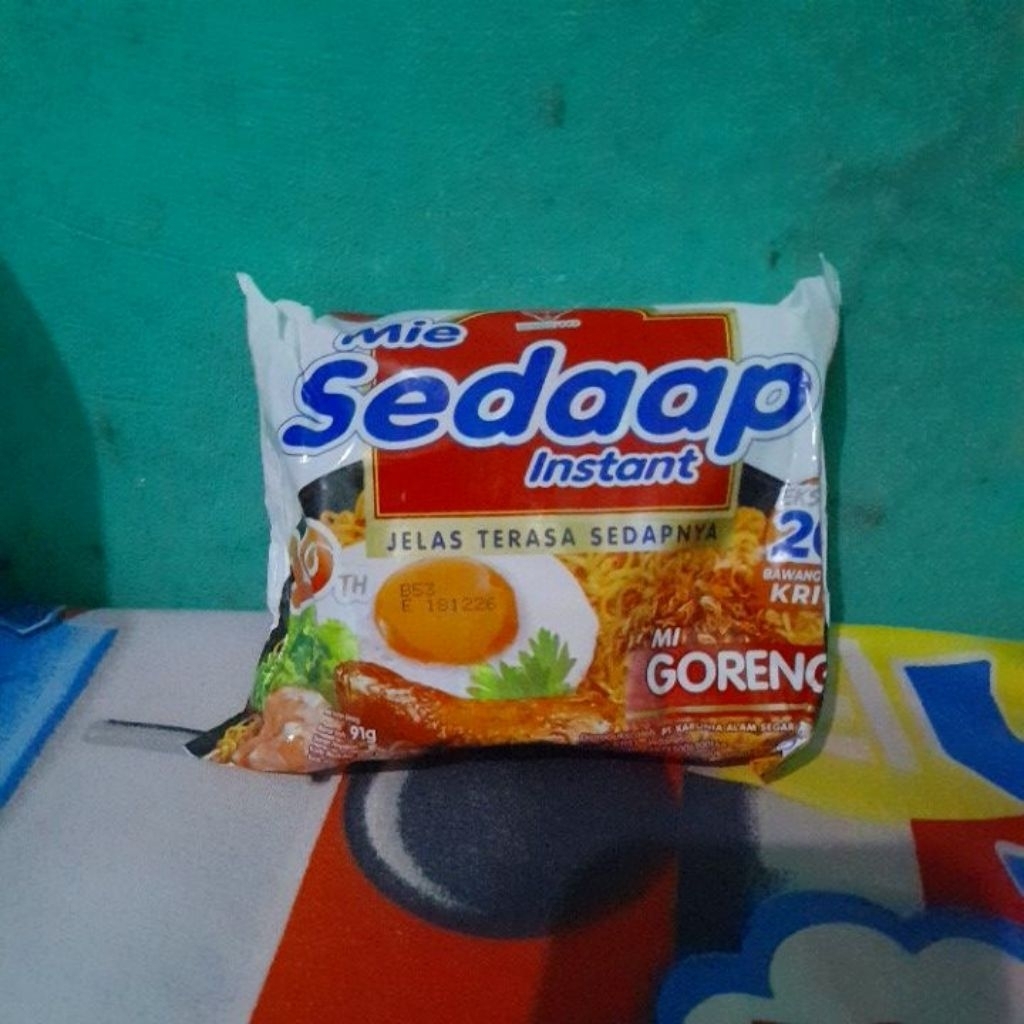 mie sedap goreng dan rebus