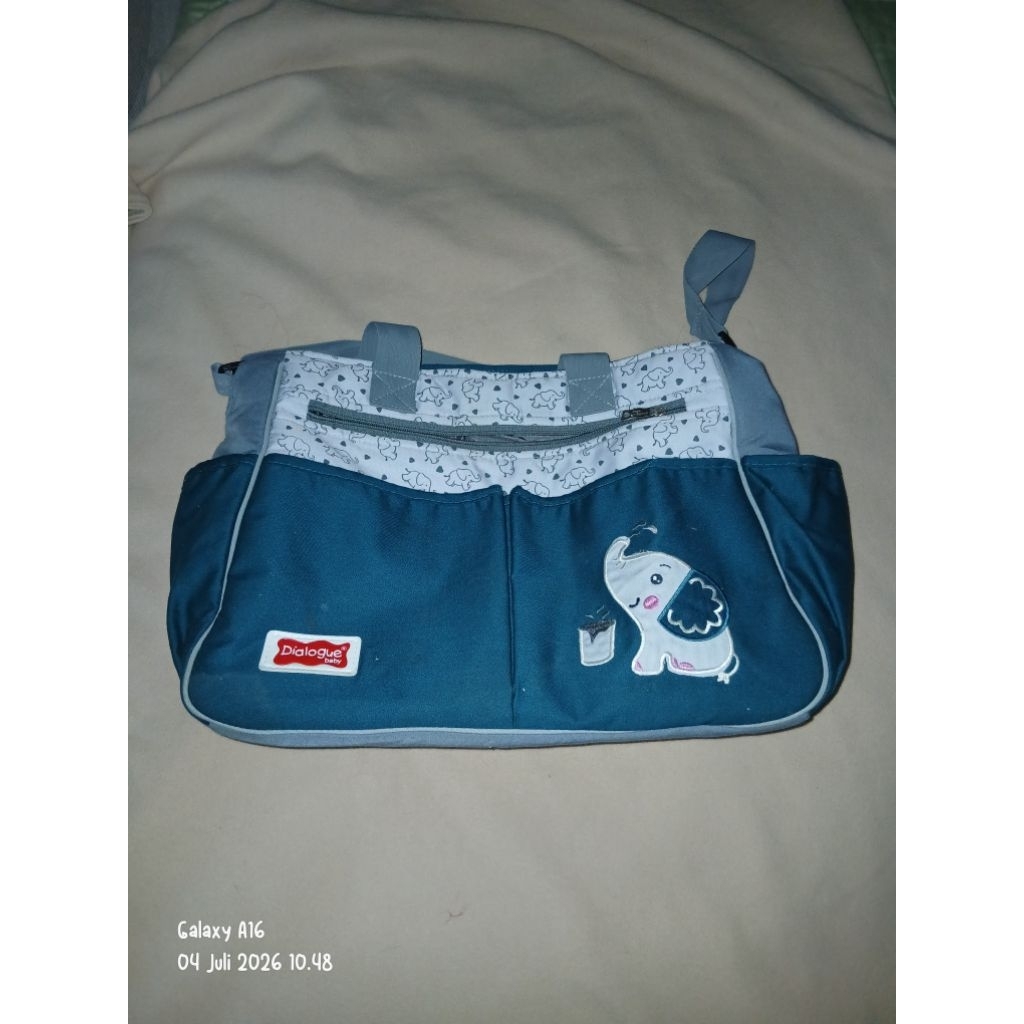 Preloved Tas Bayi Dialogue Baby / Diaper Bag Besar