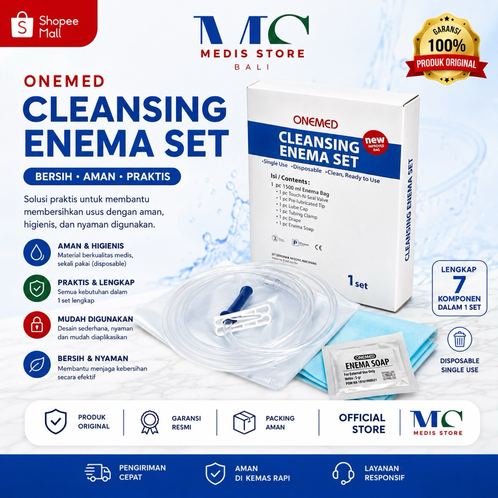 Enema Set Onemed | Enema set disposible onemed