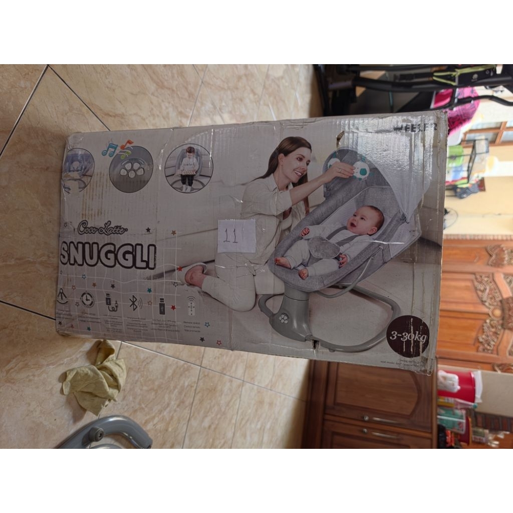 Cocolatte Snuggli swing Bouncer Bayi