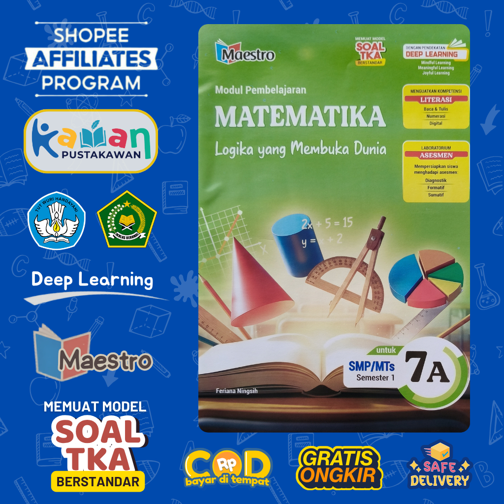 Maestro Matematika Kelas 7 SMP/MTs Modul Ajar