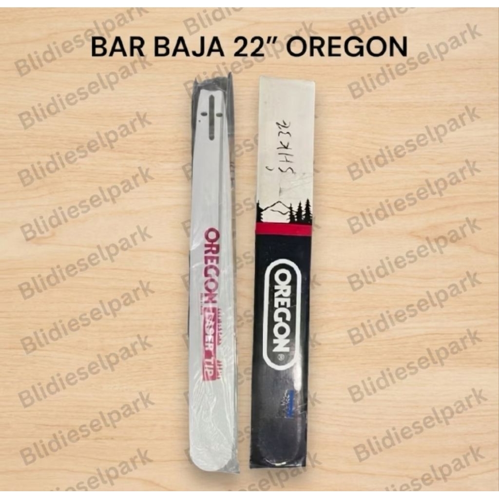GUIDE BAR BAJA CHAINSAW OREGON 22" 38T BAR BAJA OREGON BAR SENSO 22 ASLI