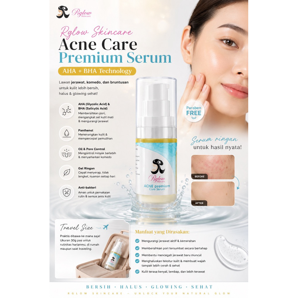 ACNE PREMIUM CARE SERUM (RGLOW SKINCARE)