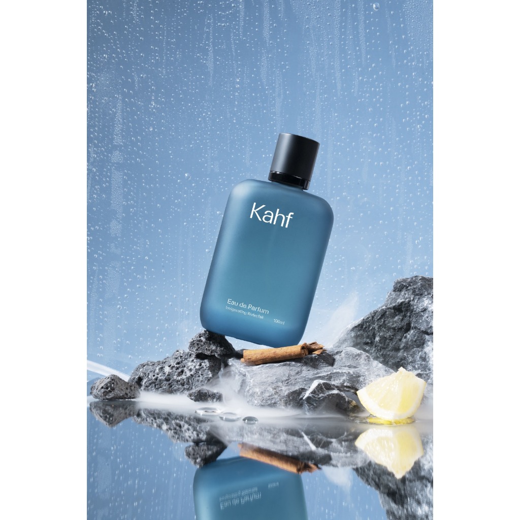 Kahf Invigorating Waterfall Eau de Parfum 100 ml - Crisp cypress, rosemary, grapefruit, Cedarwood, g