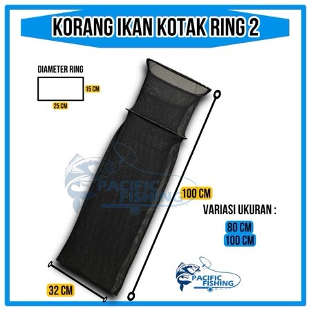 Koja Ikan Kotak Ring 2 Mudah Dibawa