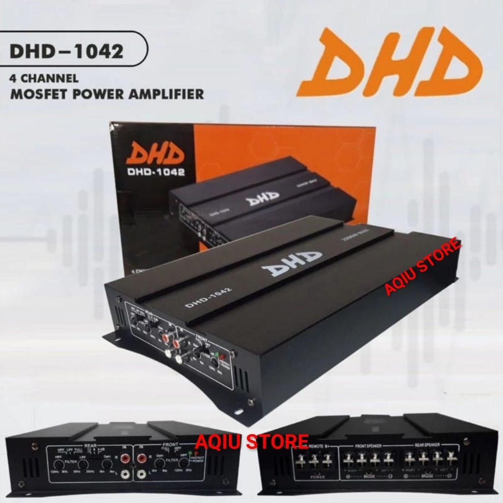 POWER 4 CHANEL DHD 1042/DHD 1043/DHD 104/DHD 1045 2200 WATT MAX