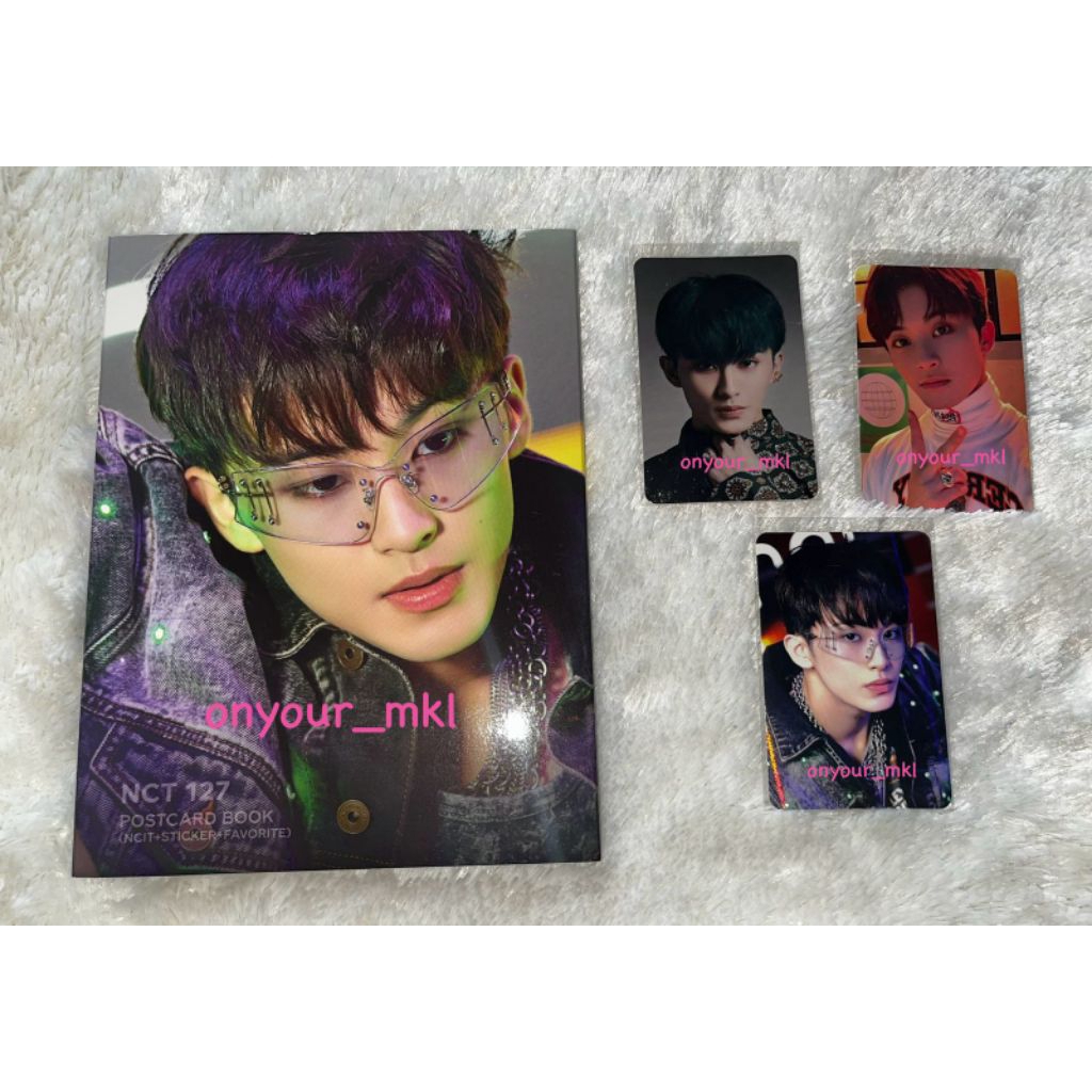 JUAL SPECIAL POSTCARD BOOK MARK LEE NCT 127