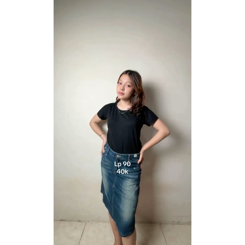 preloved rok jeans
