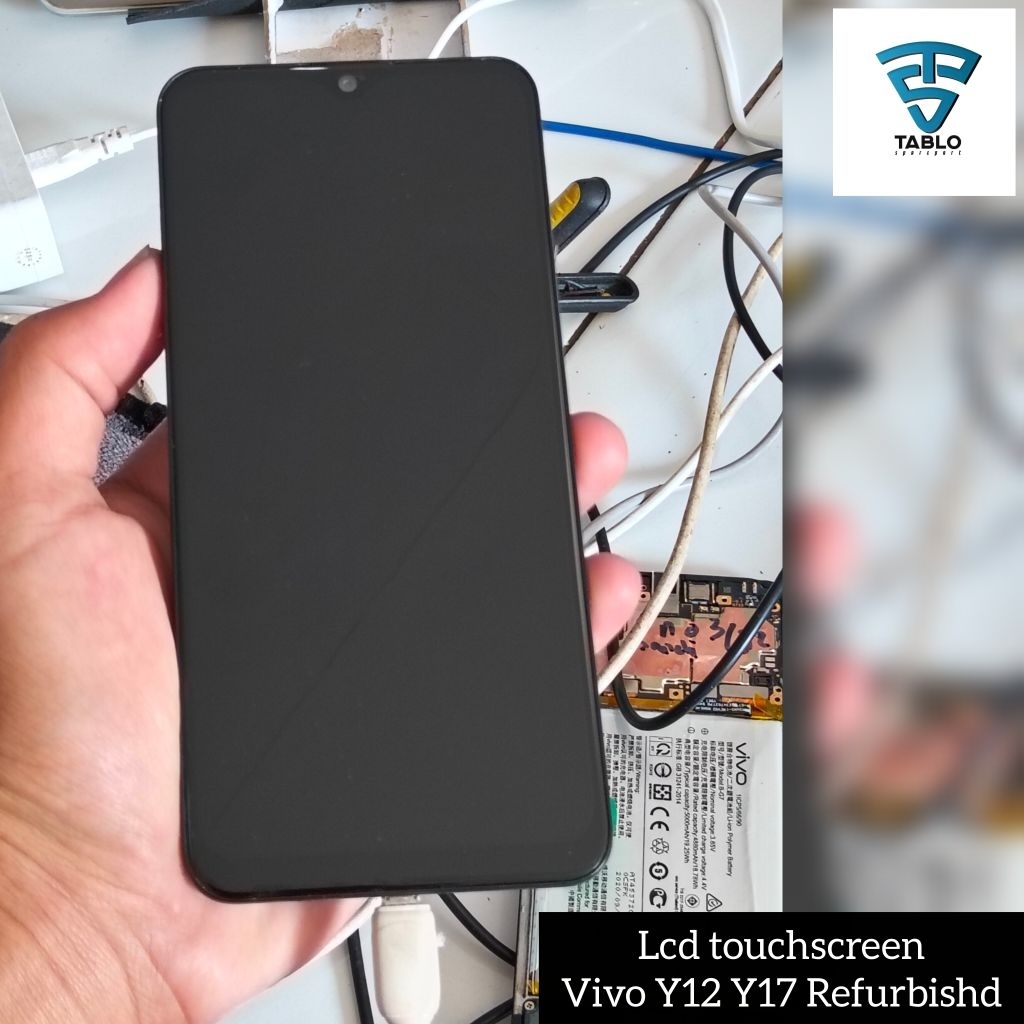 Lcd touchscreen Vivo y12 y17 Refurbishd original copotan hp