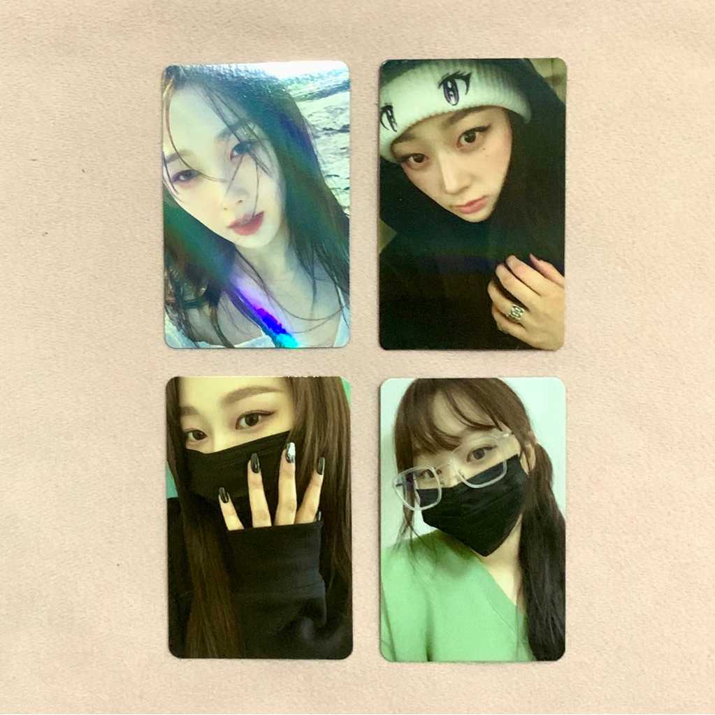 [OFFICIAL] GISELLE AESP PHOTOCARD MY WORLD POB MAKESTAR HOLOGRAM INTERASIA GIRLS ALBUM US PHOTOBOOK 