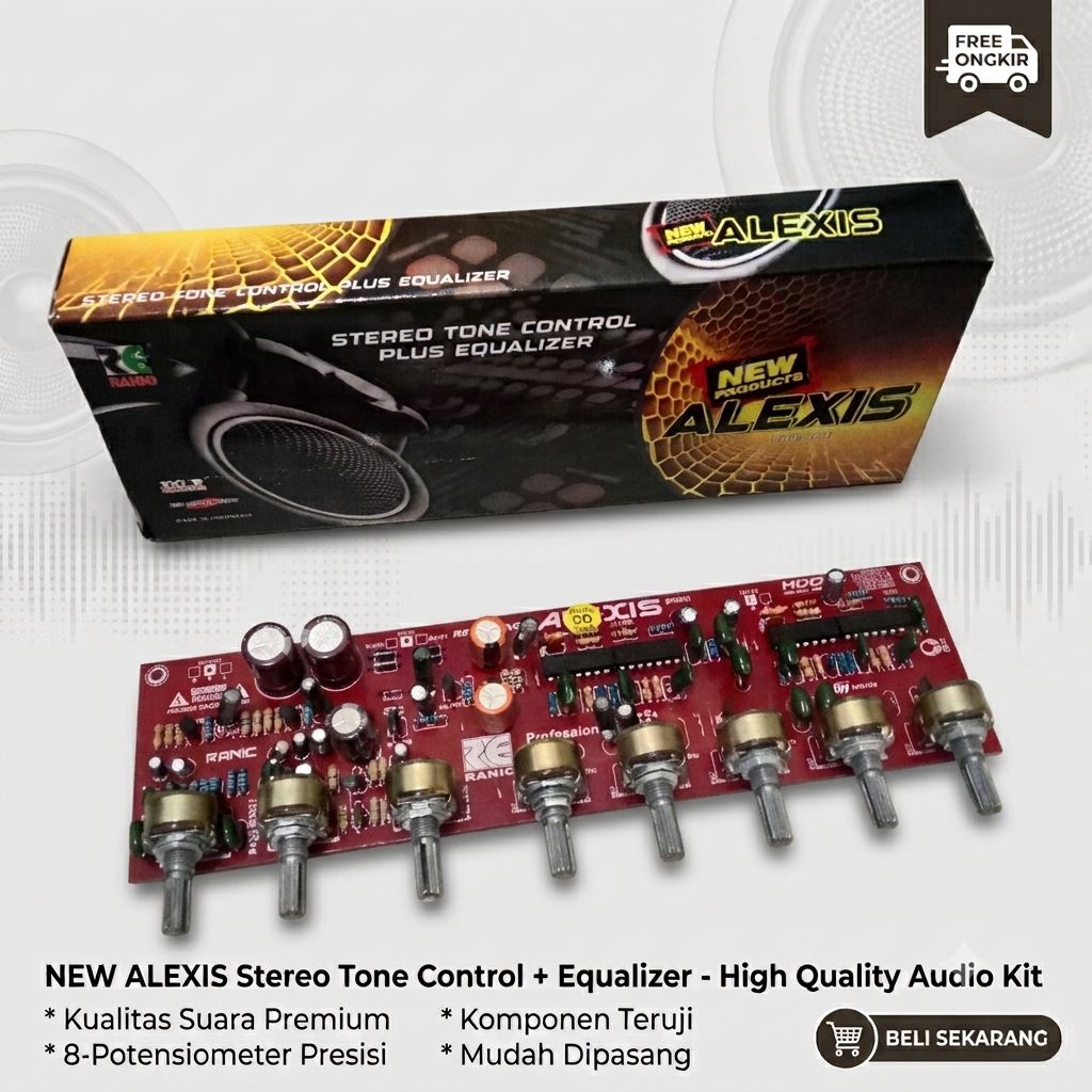 Kit Tone Control Alexis plus Equalizer