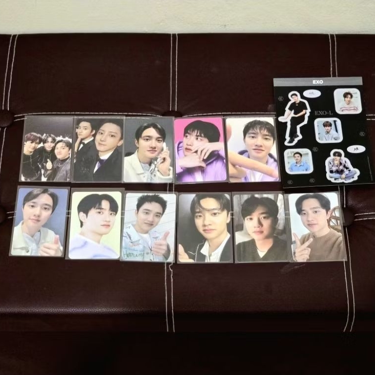 Doh kyungsoo (D.O. EXO) Photocards official bliss seasons greetings expectation album welkit exo rev